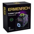 Laserový nivelačný prístroj Ermenrich PRO LV40 fialový