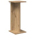 vidaXL Stojan na rastliny Dub artisan 25 x 25,5 x 60,5 cm