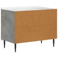 vidaXL Nočný stolík Betónovo sivá 62 x 34,5 x 49,5 cm Kompozitné drevo