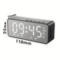 Setty stolný budík + FM + Bluetooth reproduktor SCL-01FM-S