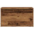 vidaXL Lavica do predsiene 80x40x45 cm Old Wood Engineered Wood