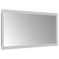 vidaXL Zrkadlo do kúpeľne s LED Priehľadná 40 x 20 cm tvrdené sklo
