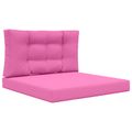 vidaXL Vankúš na vonkajšiu pohovku Polyester Ružová 80 x 80 cm