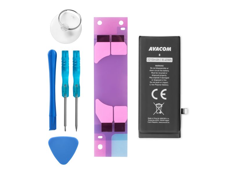 AVACOM batéria pre Apple iPhone 8 - vysokokapacitný, Li-Ion 3,82 V 2210mAh (náhrada 616-00357)