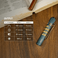 I3T EOS 
(Dream Blue) OLIGHT 1 x 1.5V AAA Alkaline 
Battery (Included)