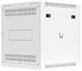 Ubiquiti UniFi 12U Rack Cabinet Wall 600 Glass - Nástěnný rozvaděč, výška 12U, ventilátory, prosklené dveře Racková skrín, 12U, nástenná montáž, prosklené dvere, vestavené ventilátory, uzamykatelná, nosnost 80 kg, bílá