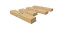 Bioklimatická pergola G21 Trenton Premium 4x3 m, antracitová hliníková