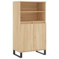 vidaXL Vysoká skrinka dub sonoma 60x36x110 cm spracované drevo
