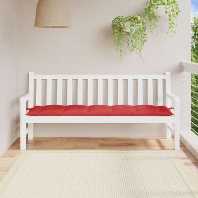 vidaXL Podložka na záhradnú lavičku 180x50x7 cm, oxfordská látka