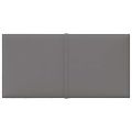 vidaXL Nástenné panely 12 ks bledosivé 30x15 cm látkové 0,54 m²