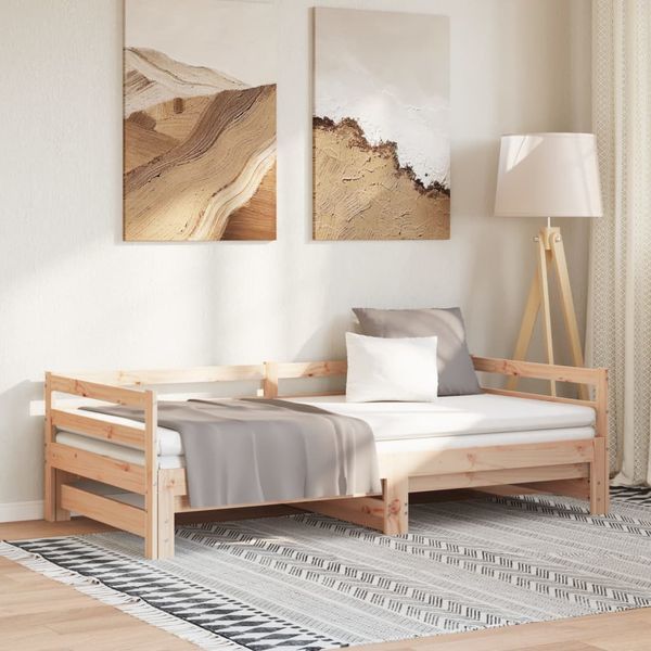 vidaXL Rozkladacia denná posteľ bez matraca, 90x190 cm