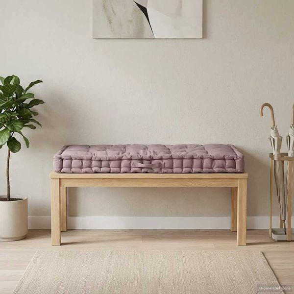 vidaXL Podložka na paletový nábytok 120x80x10 cm, sivohnedá