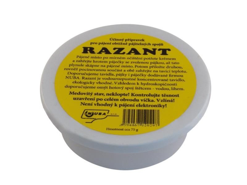 Krém spájkovacie RAZANT 75g