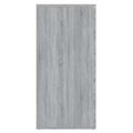 vidaXL Komoda sivá sonoma 80x36x75 cm spracované drevo