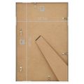 vidaXL Fotorámiky na stenu alebo stôl 3 ks biele 50x70 cm MDF