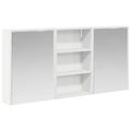 vidaXL Set kabinetov do kúpeľne 3 ks 126 x 16 x 62.5 cm