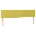 vidaXL Boxspring posteľ s matracom zelená 200x200 cm látka