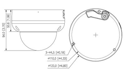 Dahua IP kamera IPC-HDBW5442R-ASE-0280B-S3