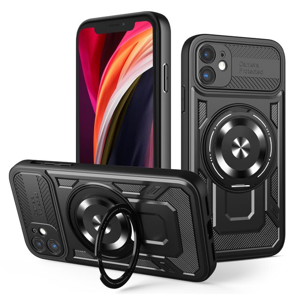 Puzdro Defender Armor Mag pre iPhone 11 čierne
