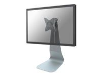 Stojan - plný pohyb - pre Displej LCD - strieborná - veľkosť obrazovky: 10"-27" - stolný stojan, upevniteľné na stôl