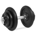 vidaXL 18-dielna sada činiek dumbbell 40 kg, liatina