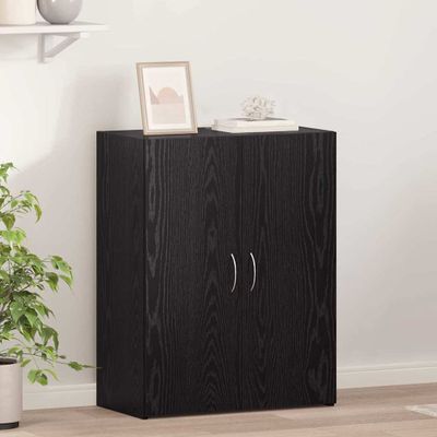 vidaXL Kancelársky kabinet Čierny dub 70 x 32 x 77.5 cm