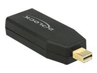 Video adaptér - Mini DisplayPort so zástrčkou (samec) do HDMI so zásuvkou (samica) - čierna - podporuje 4K