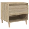 vidaXL Nočný stolík dub sonoma 50x46x50 cm spracované drevo