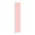 vidaXL Plisovaná roleta ružová 40x200 cm šírka látky 39,4 cm polyester