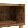 vidaXL Konferenčný stolík staré drevo 60x60x30 cm kompozitné drevo