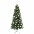 vidaXL Umelý vianočný stromček Zelená 180 cm PE a PVC