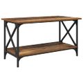vidaXL Konferenčný stolík Staré drevo 80 x 45 x 45.5 cm