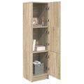 vidaXL Highboard Sonoma dub 31.5 x 32 x 122.5 cm