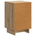 vidaXL Nočný stolík Dub artisan 43 x 41 x 66,5 cm Kompozitné drevo