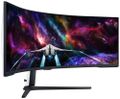 Samsung/LS57CG952NUXEN/57"/VA/7680x2160/240Hz/1ms/Black/2R LED monitor, herní, prohnutý, 57", VA, 7680×2160, 32:9, 1ms, 420cd/m2, DisplayPort, 3× HDMI, 2× USB, energ. tr. G, cerno-bílý