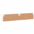 vidaXL TV skrinky s LED svetlami 2 ks biele 80x30x30 cm