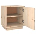 vidaXL Nočný stolík 40x34x45 cm masívne borovicové drevo