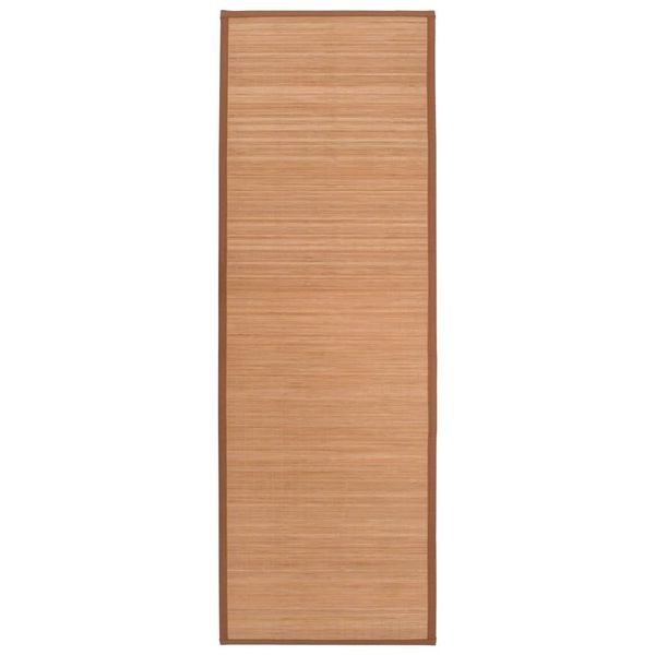 vidaXL Podložka na jogu hnedá 60x180 cm bambusová