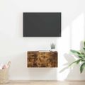 vidaXL TV nástenná skriňa 60 x 31 x 29,5 cm Dymová dub