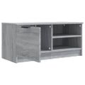 vidaXL TV skrinky 2 ks sivý dub sonoma 80x35x36,5 cm spracované drevo