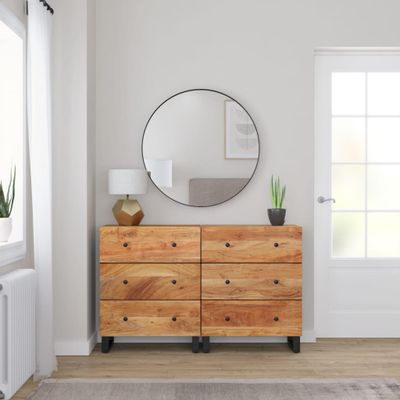 vidaXL Komody 2 ks 60x33x75 cm masívne akáciové drevo