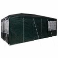 vidaXL Párty stan Zelená 600 x 400 x 266 cm Polyetylén