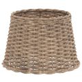 vidaXL Tienidlo na lampu hnedé Ø40x26 cm prútené