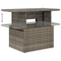 vidaXL Súprava záhradných pohoviek 8 ks polyratan