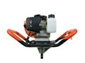 Motorový pozemný vrták, dvojtakt 5,2 HP bez vrtákov GEKO