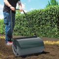 vidaXL Valec na trávu zeleno-čierny 57 cm 43 l
