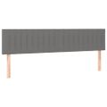 vidaXL Boxspring posteľ s matracom tmavosivá 200x200 cm látka