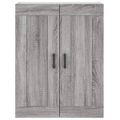 vidaXL Vysoká skrinka sivý dub sonoma 69,5x34x180 cm spracované drevo