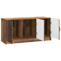 vidaXL TV skrinka Staré drevo 99 x 34,5 x 47 cm Kompozitné drevo