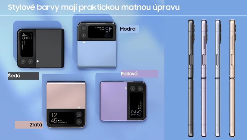 Samsung Galaxy Z Flip 4/8GB/128GB/Šedá